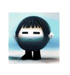 AIによる可笑しな感情描画（個別スタンプ：28）