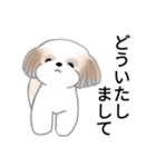 Stickers_Shih Tzu_j シーズースタンプ（個別スタンプ：2）