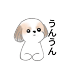 Stickers_Shih Tzu_j シーズースタンプ（個別スタンプ：27）