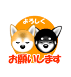 柴犬美都アコちゃんのスタンプだよ。（個別スタンプ：4）