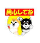 柴犬美都アコちゃんのスタンプだよ。（個別スタンプ：28）