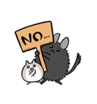 チンチラちゃんとハムちゃん（個別スタンプ：4）