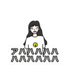 サンカクなヒトビト（個別スタンプ：16）