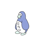 ペンギンのENDスタンプ 2nd（個別スタンプ：5）