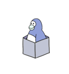 ペンギンのENDスタンプ 2nd（個別スタンプ：8）