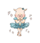 BIG PIG BALLERINA！（個別スタンプ：18）