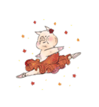 BIG PIG BALLERINA！（個別スタンプ：22）