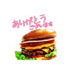 美・筋肉バーガー（個別スタンプ：13）