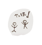 初めての絵文字（個別スタンプ：6）