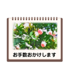 絵画のお花スタンプ仕事ビジネス日常挨拶（個別スタンプ：38）