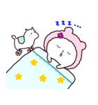 うさこ♡  毎日使える♪ あいさつスタンプ（個別スタンプ：4）