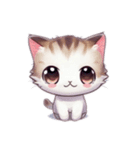 猫キャラクター（個別スタンプ：1）