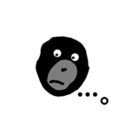 ゴリラが何か言いたいようです（個別スタンプ：9）