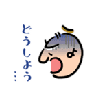 へのへのへ文字 ひらがなで絵文字を書いた（個別スタンプ：28）