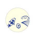十二箇月のお噺 ～夏の章～（個別スタンプ：7）