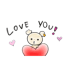 TT the bear（個別スタンプ：6）