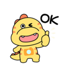 挨拶が上手な恐竜 (チャッピーくん)（個別スタンプ：1）