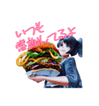 青春バーガー（個別スタンプ：3）