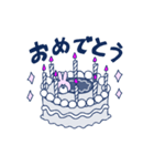 黄身子の女の子とうさちゃんスタンプ（個別スタンプ：27）