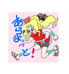 飛脚のおゆきちゃん（個別スタンプ：1）