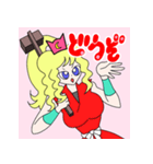飛脚のおゆきちゃん（個別スタンプ：14）