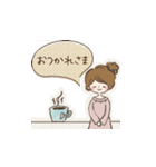 [優しい気持ちを伝えます♡]（個別スタンプ：10）