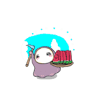 もやもやを刈り取る「住み神」すみちゃん（個別スタンプ：36）