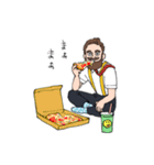 日本大好き！mr.モジャリーノ③（個別スタンプ：4）