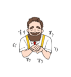 日本大好き！mr.モジャリーノ③（個別スタンプ：5）