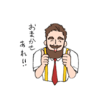 日本大好き！mr.モジャリーノ③（個別スタンプ：6）