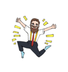 日本大好き！mr.モジャリーノ③（個別スタンプ：8）