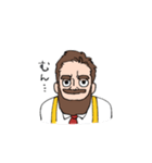 日本大好き！mr.モジャリーノ③（個別スタンプ：23）