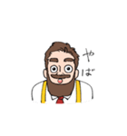 日本大好き！mr.モジャリーノ③（個別スタンプ：24）