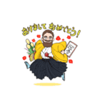 日本大好き！mr.モジャリーノ③（個別スタンプ：32）