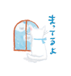 でこぼこ猫3匹のスタンプ（個別スタンプ：19）