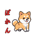 可愛い柴犬WOW_JP1（個別スタンプ：1）