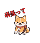 可愛い柴犬WOW_JP1（個別スタンプ：7）