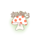 ようせいきのこちゃん（個別スタンプ：6）