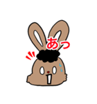 luv rabbits ！（個別スタンプ：9）