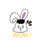 luv rabbits ！（個別スタンプ：32）