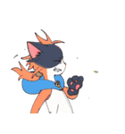 ミーケのお友達（個別スタンプ：17）