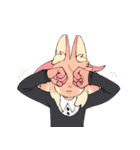 ミーケのお友達（個別スタンプ：35）