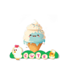 A ICE CREAM（個別スタンプ：4）