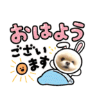 可愛い白ポメのゴーくん（個別スタンプ：20）