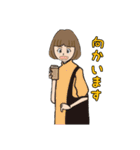 大人女の子2・日常生活に使う言葉（個別スタンプ：13）