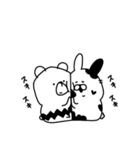 シロクマとウサギ（個別スタンプ：2）