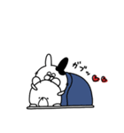 シロクマとウサギ（個別スタンプ：16）