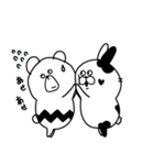 シロクマとウサギ（個別スタンプ：27）