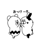 シロクマとウサギ（個別スタンプ：28）
