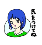 女の子のオリジナルイラスト（個別スタンプ：20）